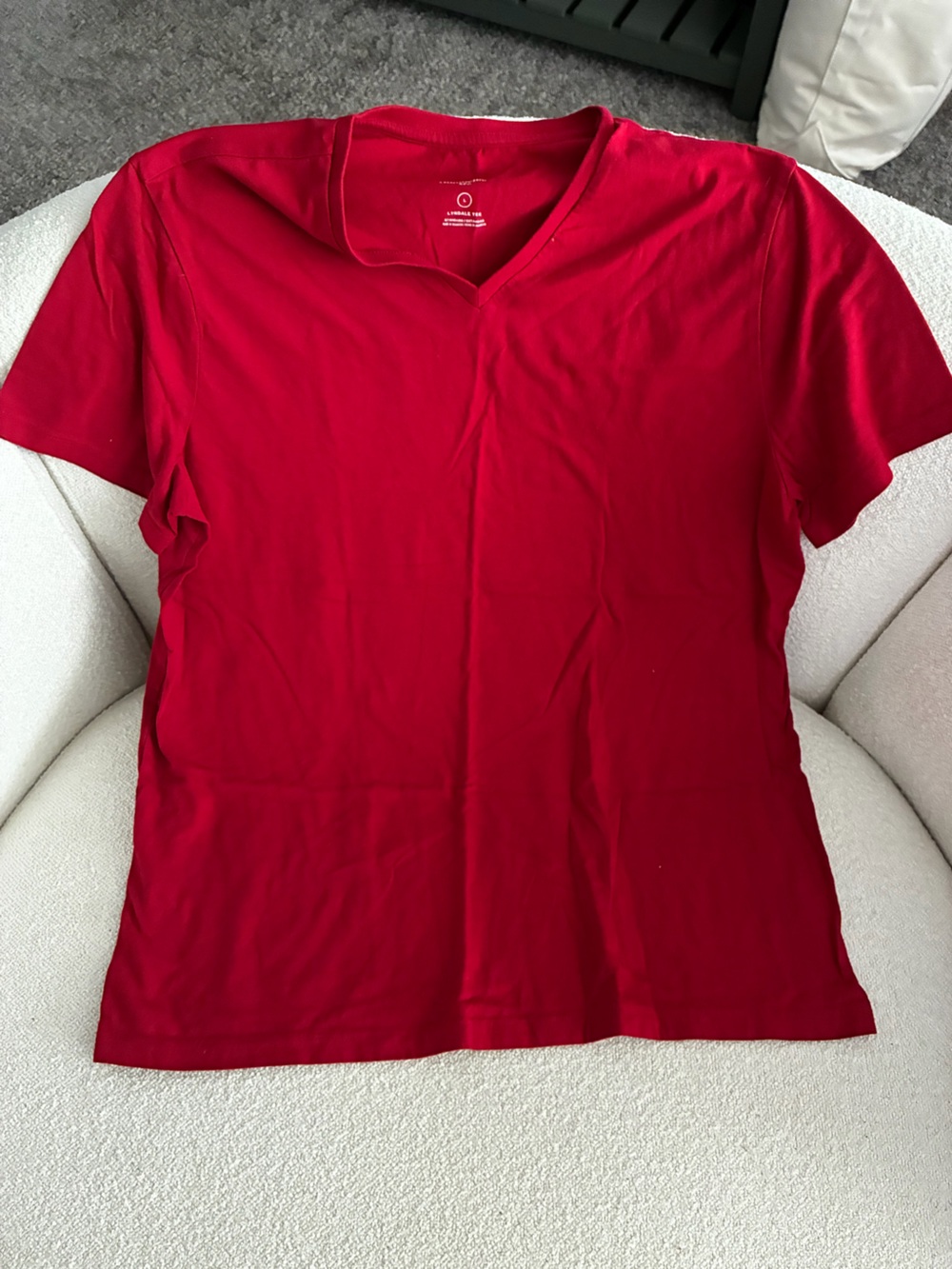 Goodfellow & Co Red Short Sleeve Tee